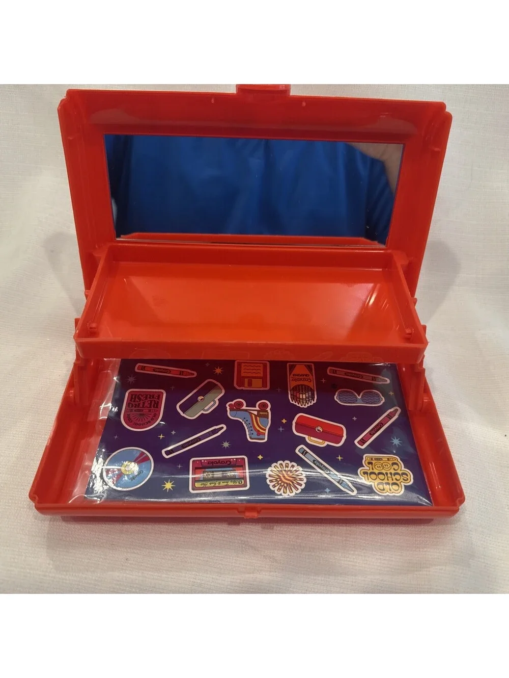 Caboodles Take It Tote Crayola Red Limited Edition Retired Color Makeup Case